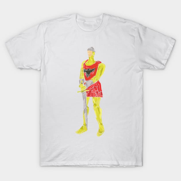 Shining Knight T-Shirt by Newtegan